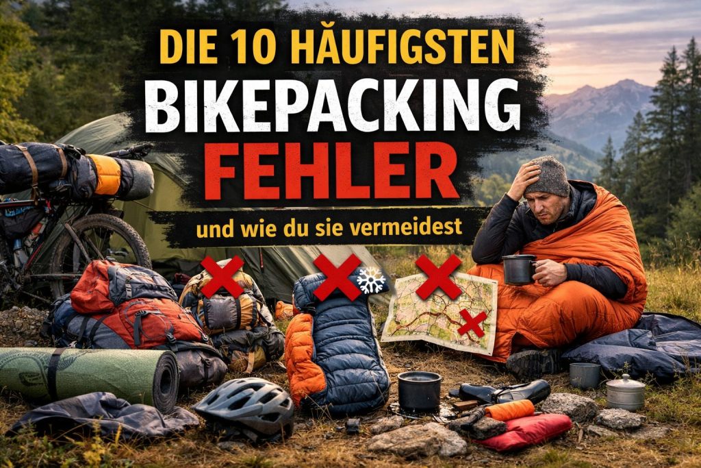 Häufige Bikepacking Fehler bei Ausrüstung und Planung auf einer Tour